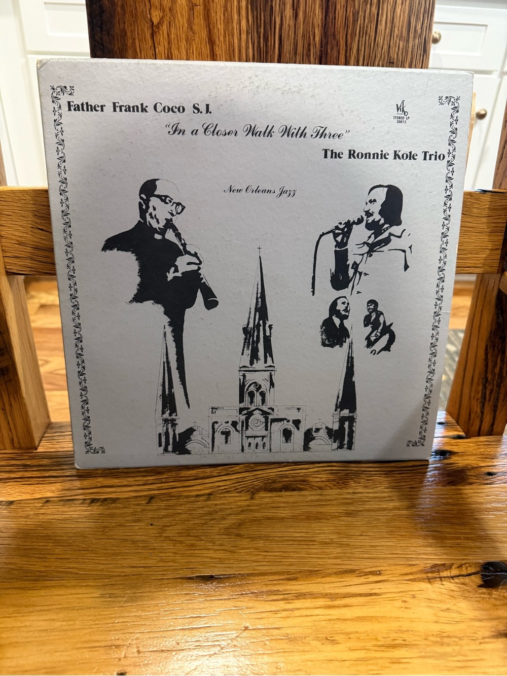 Father Frank Coco S.J. In A Closer Walk With Three 12" Stereo Vinyl LP Signed